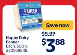 Walmart Happy Dairy Paneer offer