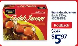 Walmart Brar's Gulab Jamun offer