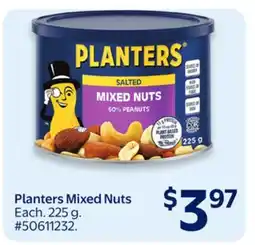 Walmart Planters Mixed Nuts offer
