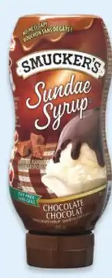 Walmart Smucker's Sundae Syrup offer