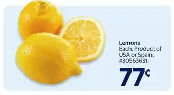 Walmart Lemons offer
