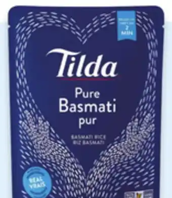 Walmart Tilda Steamed Basmati Rice offer