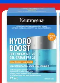 Walmart Neutrogena Hydro Boost Gel Cream offer