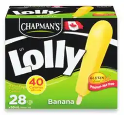 Walmart Chapman's Li'l Lolly Novelties offer