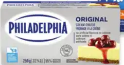 Walmart Kraft Singles Cheese Slices 400 g - 450 g or Philadelphia Cream Cheese 227 g - 250 g offer