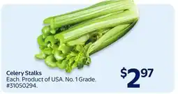 Walmart Celery Stalks offer