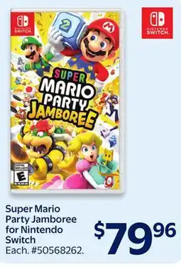 Walmart Super Mario Party Jamboree for Nintendo Switch offer