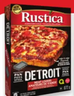 Walmart Rustica Detroit-Style Frozen Pizza offer