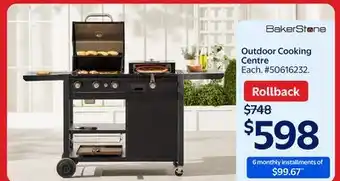Walmart Outdoor Cooking Centre offer