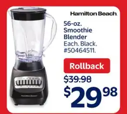Walmart 56-oz. Smoothie Blender offer