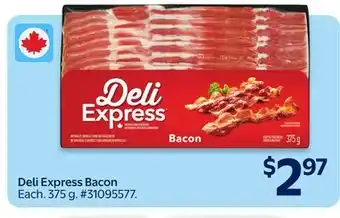 Walmart Deli Express Bacon offer