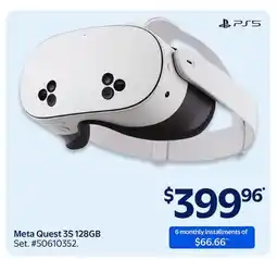 Walmart Meta Quest 3S 128GB offer