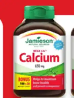 Walmart Jamieson Calcium 120s offer