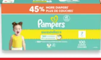 Walmart Pampers Swaddlers Ultra Value Pack Diapers offer