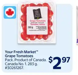 Walmart Your Fresh Market Grape Tomatoes offer