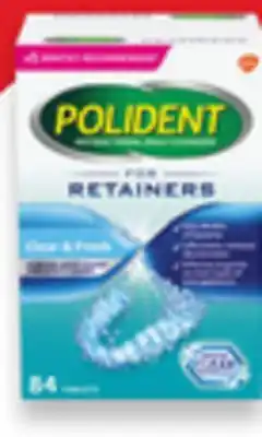 Walmart Polident Retainer or Denture Cleanser offer