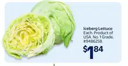 Walmart Iceberg Lettuce offer