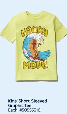 Walmart Kids' Short—Sleeved Graphic Tee offer