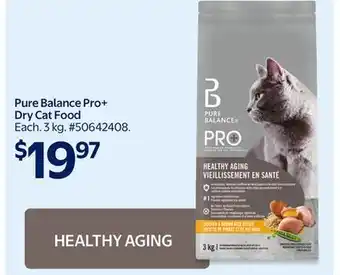 Walmart Pure Balance Pro+ Dry Cat Food offer