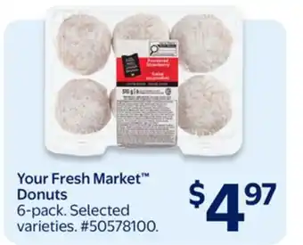 Walmart Your Fresh Market Donuts offer