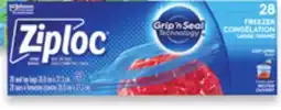 Walmart Ziploc Freezer or Sandwich Bags offer