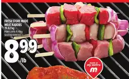 Metro FRESH STORE MADE MEAT KABOBS offer