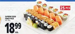 Metro SUPREME SUSHI FAMILY PACK offer