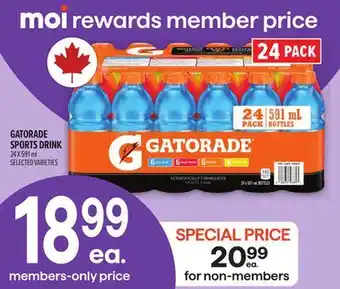 Metro GATORADE SPORTS DRINK offer