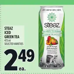 Metro STEAZ ICED GREEN TEA offer