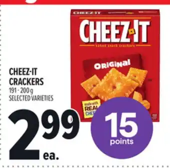 Metro CHEEZ-IT CRACKERS offer
