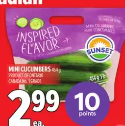 Metro SUNSET MINI CUCUMBERS offer