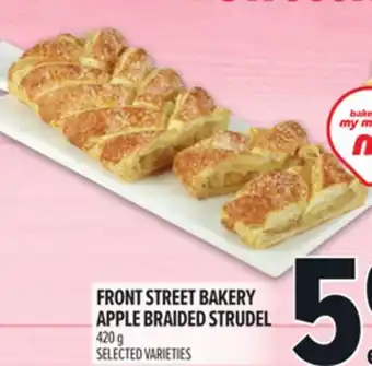 Metro FRONT STREET BAKERY APPLE BRAIDED STRUDEL offer