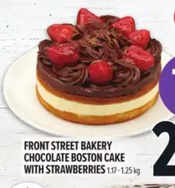 Metro FRONT STREET BAKERY CHOCOLATE BOSTON CAKE WITH STRAWBERRIES offer