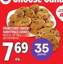 Metro FRONT STREET BAKERY FAMILY PACK COOKIES offer
