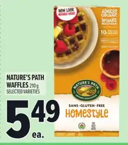 Metro NATURE'S PATH WAFFLES offer