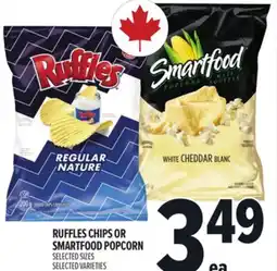 Metro RUFFLES CHIPS OR SMARTFOOD POPCORN offer