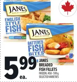Metro JANES BREADED FISH FILLETS offer