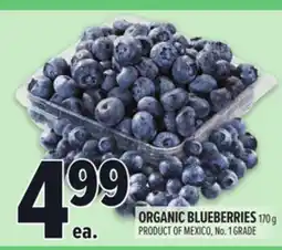 Metro ORGANIC BLUEBERRIES offer