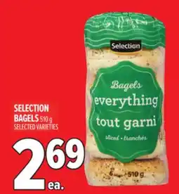 Metro SELECTION BAGELS offer