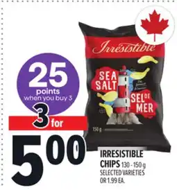 Metro IRRESISTIBLE CHIPS offer