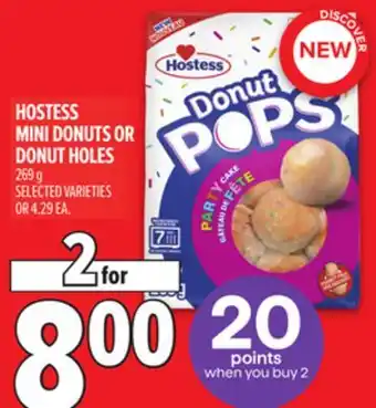 Metro HOSTESS MINI DONUTS OR DONUT HOLES offer