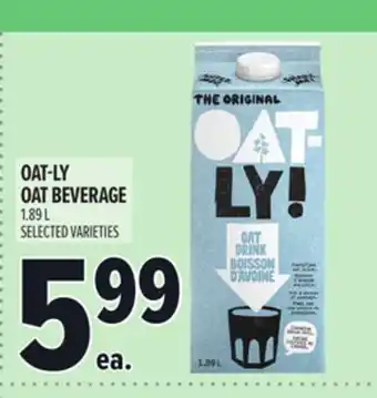 Metro OAT-LY OAT BEVERAGE offer