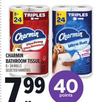 Metro CHARMIN BATHROOM TISSUE offer