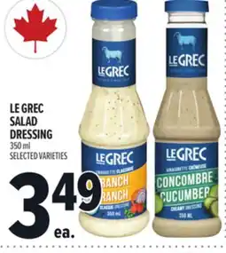 Metro LE GREC SALAD DRESSING offer