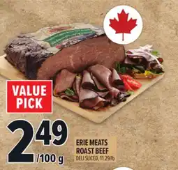 Metro ERIE MEATS ROAST BEEF offer