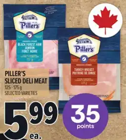 Metro PILLER'S SLICED DELI MEAT offer