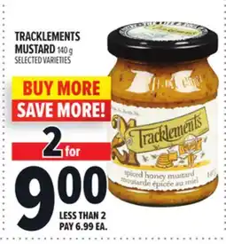 Metro TRACKLEMENTS MUSTARD offer