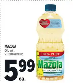 Metro MAZOLA OIL offer