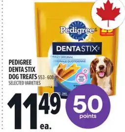 Metro PEDIGREE DENTA STIX DOG TREATS offer