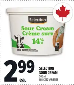 Metro SELECTION SOUR CREAM offer
